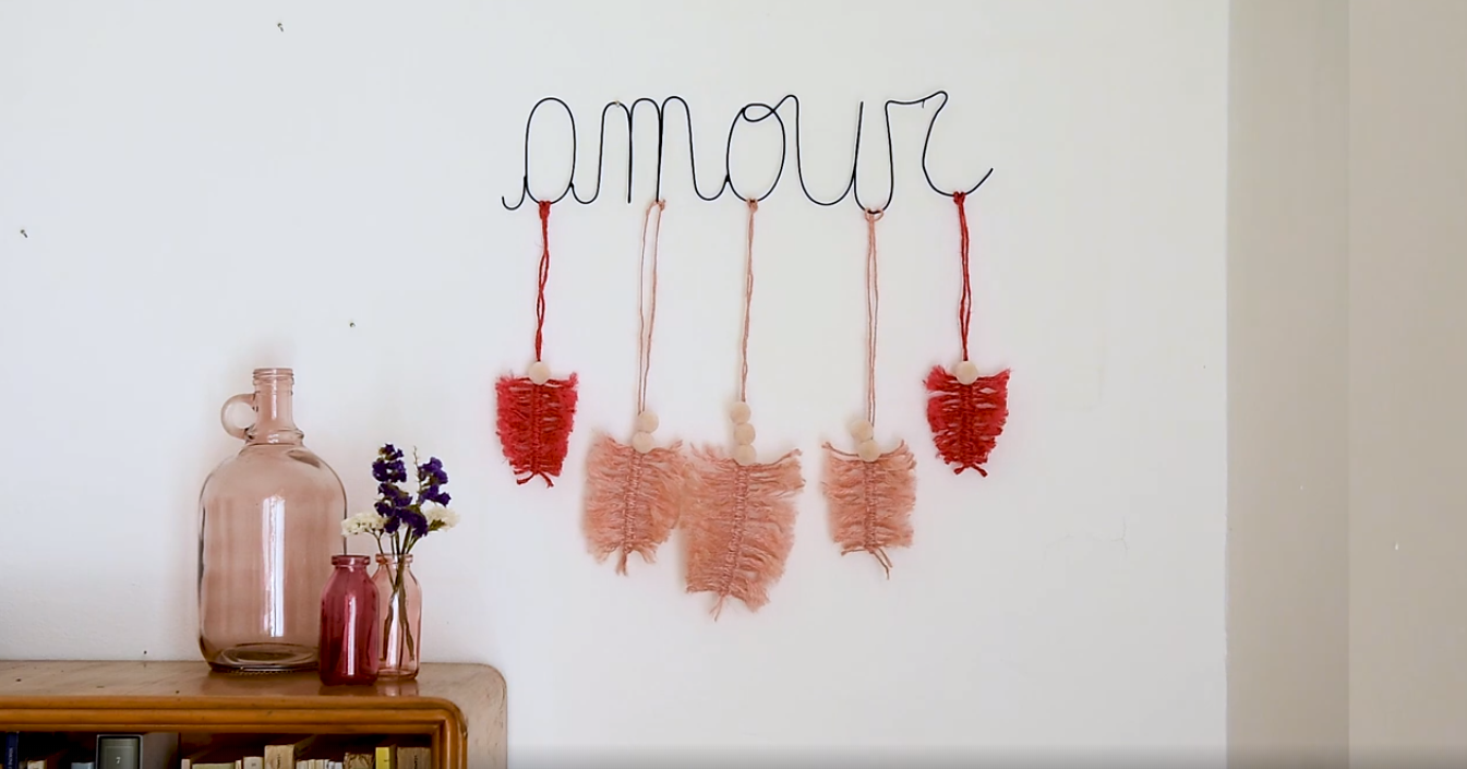 Tutorial - Decoro Amour Macramè