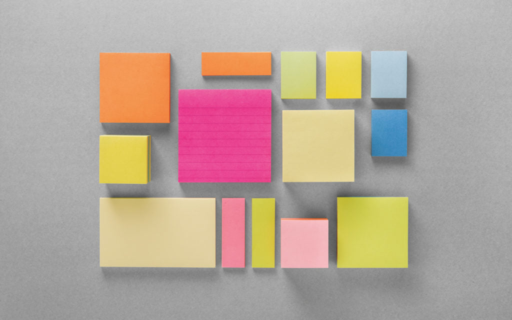 Storie di design quotidiano – Blocchetti adesivi Post-it