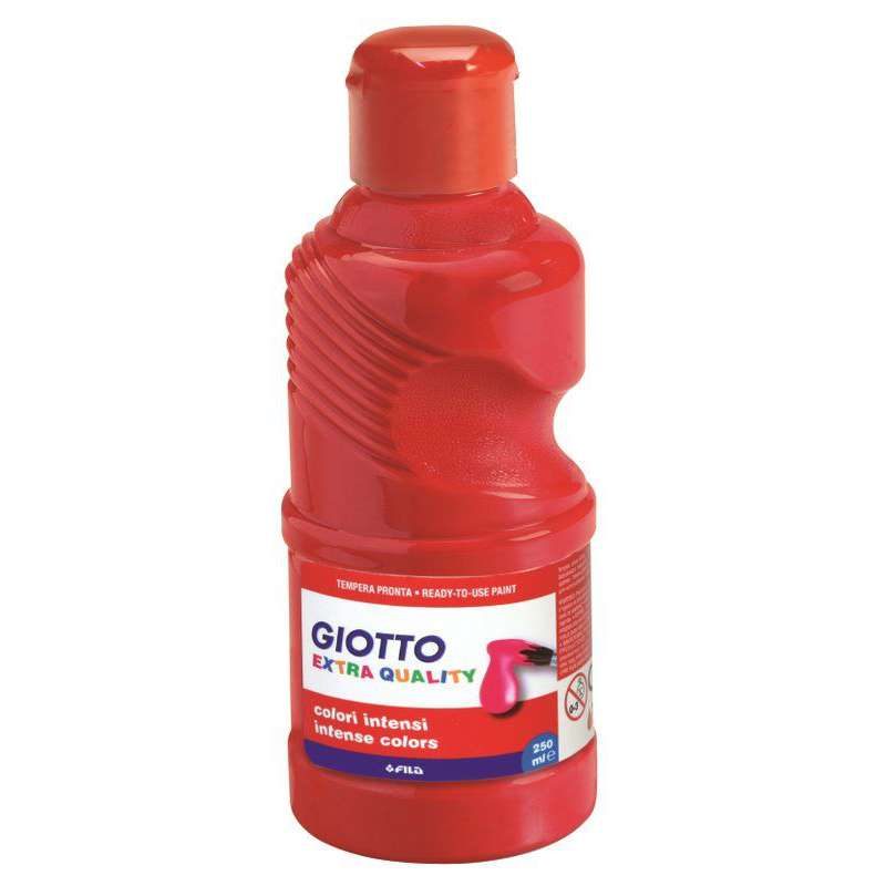 Tempera Giotto Pronta Ml250 Rosso