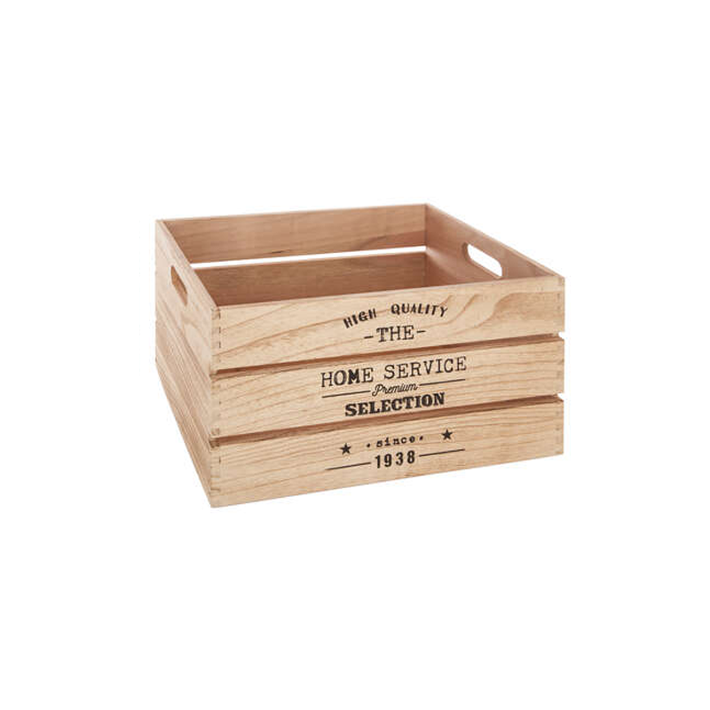 Cassetta Legno Facto Natural 34 x 24 x 18 cm