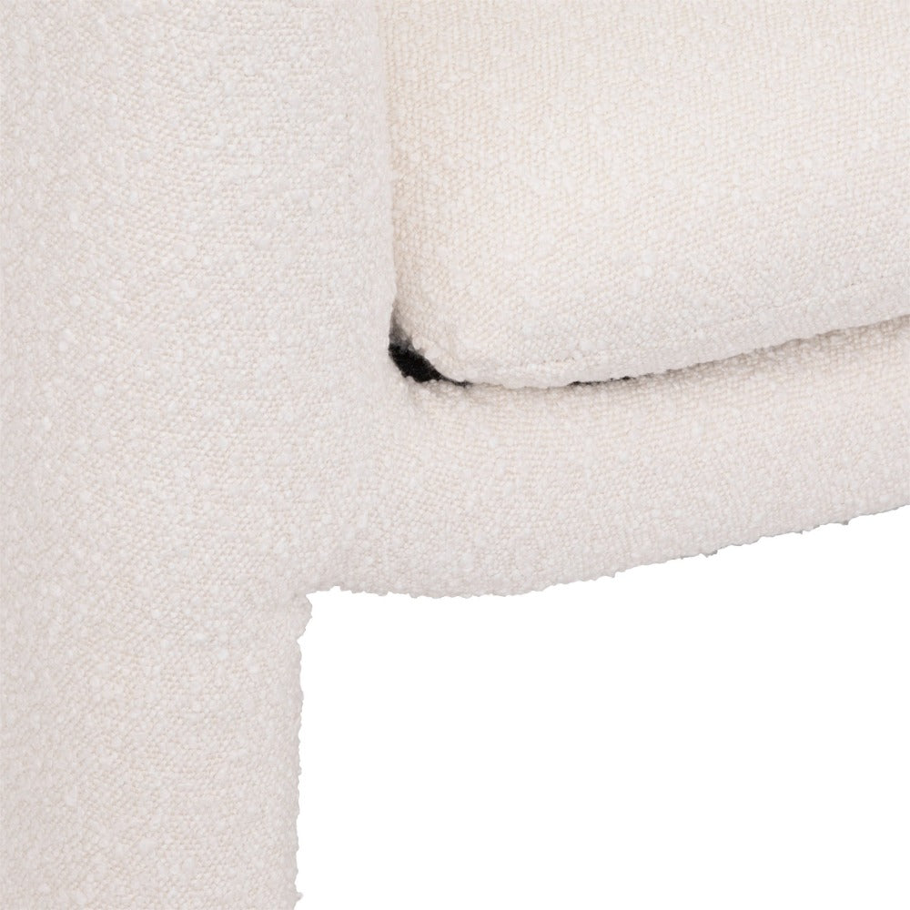 Sedia in Tessuto Kunjo 72 x 67 x 76 cm Bianco