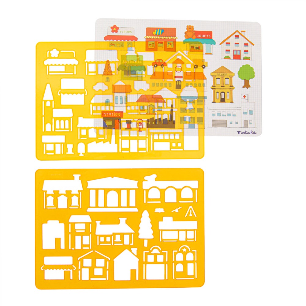 Set di Stencil - La Città